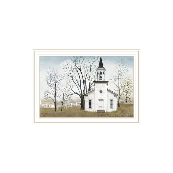 HomeRoots Set of Two Amazing Grace Framed Wall Art Prints - Elegant Home Décor for Living Spaces & Worship 571942