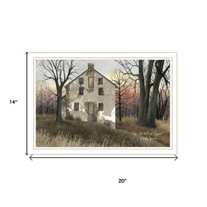 HomeRoots Set of Two Framed Wall Art - Timeless Old Mill and Countryside Road for Charming Home Decor 571946