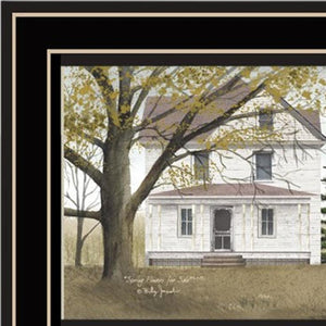 HomeRoots Set of Four Billy Jacob's Seasonal Homesteads Framed Wall Art - Vibrant Decor for Any Room 571949