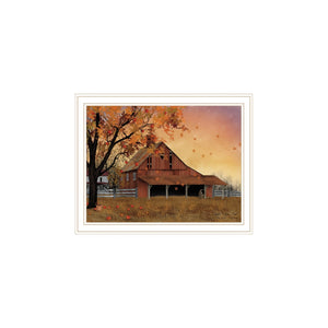 HomeRoots Set of Two Framed Apple Picking & Sunflower Quilt Barn Wall Art for Rustic Home Décor Charm 571968