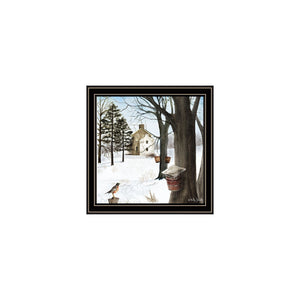 HomeRoots Set of Two Framed Wall Art - Seasonal Charm with Modern Style for Any Room Décor, 14x14 Inches 571975