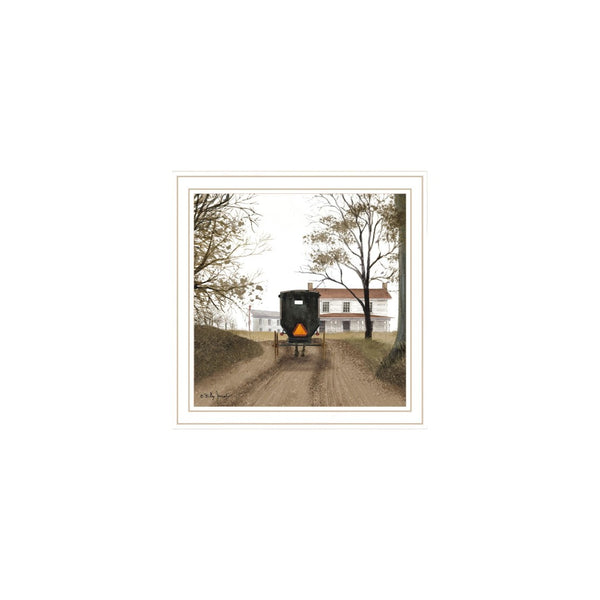 HomeRoots Set of Two Framed Farmhouse Wall Art - Vibrant Equine Prints with White Frames for Stylish Decor 571978