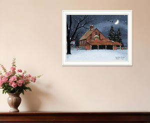 Homeroots Night Before Christmas Framed Wall Art - Trendy Acrylic Decor To Elevate Your Holiday Home Style  Paper 572020