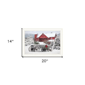 Homeroots Tree Farm Wagon Framed Wall Art – Stunning Acrylic Decor To Elevate Your Space And Style!  Paper 572026