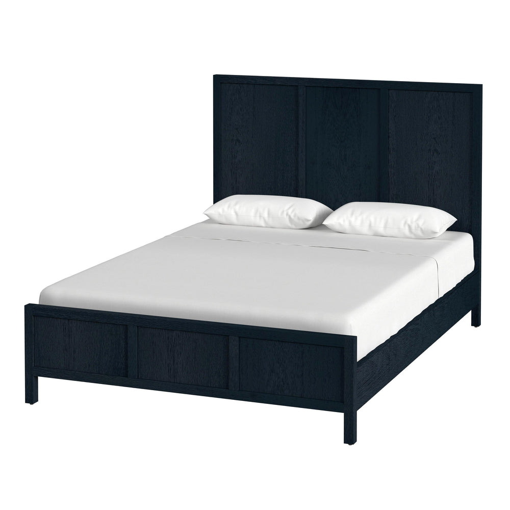 Butler Specialty Lark Wood Panel Bed: Elegant Shaker Design For Timeless Bedroom Sophistication And Versatility Navy Blue Acacia Solids,Mdf,Acacia Veneer 5720291-butler