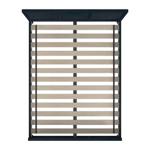 Butler Specialty Lark Wood Panel Bed: Elegant Shaker Design For Timeless Bedroom Sophistication And Versatility Navy Blue Acacia Solids,Mdf,Acacia Veneer 5720291-butler