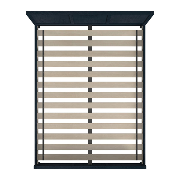 Butler Specialty Lark Wood Panel Bed: Elegant Shaker Design For Timeless Bedroom Sophistication And Versatility Navy Blue Acacia Solids,Mdf,Acacia Veneer 5720291-butler