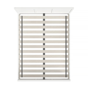 Butler Specialty Lark Wood Panel Bed: Elegant Shaker Design For Timeless Bedroom Sophistication And Versatility White Acacia Solids,Mdf,Acacia Veneer 5720304-butler