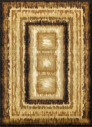 English Elm Bristol Abstract Multi-color Area Rug Low Pile Living Room Accent 5x7 Floor B186P452304