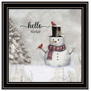 HomeRoots Set of Two "Peace on Earth" Black Framed Wall Art - Modern Holiday Decor for Any Room Style 572101