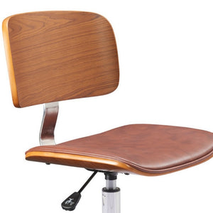 Ergonomic Rolling Desk Chair with Adjustable Seat Height for Modern Home Office Comfort