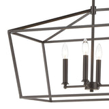 Fairfax 36'' Wide 7-Light Linear Chandelier - Oil Rubbed Bronze 57217/7 Elk Lighting