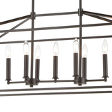 Fairfax 36'' Wide 7-Light Linear Chandelier - Oil Rubbed Bronze 57217/7 Elk Lighting