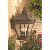 Landings 19.5'' High 3-Light Outdoor Sconce - Charcoal 5722-C Elk Lighting