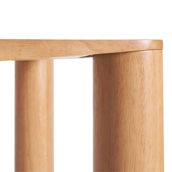 HomeRoots 79" Natural Solid Wood Dining Table - Elegant, Durable Design for 6 People, Perfect for Any Style Home 572227