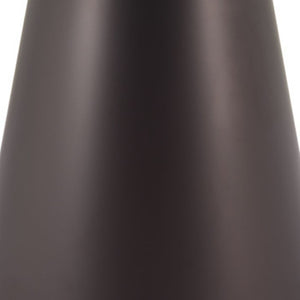 HomeRoots 48" Beige Round Dining Table with Steel Pedestal Base - Modern Elegance for Any Space, Seats 4! 572230