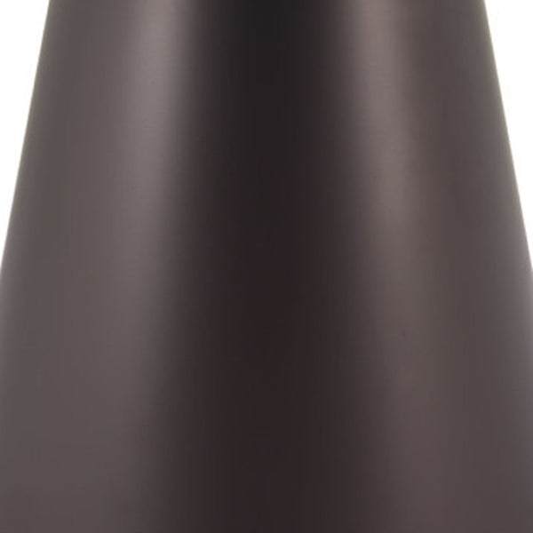 HomeRoots 48" Beige Round Dining Table with Steel Pedestal Base - Modern Elegance for Any Space, Seats 4! 572230