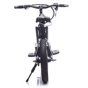 English Elm 24v Kids Electric Dirt Bike 300w Motor 16in Pneumatic Tires Adjustable Seat Ages 5 to 12 Black W1578P335442