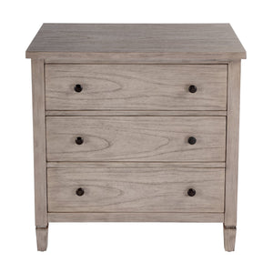 Butler Specialty Flagstaff 3-drawer Dresser With Elegant Desert Sand Finish And Classic Bronze Hardware For Storage Natural Mindi Wood,Mindi Veneer,Mdf 5726449-butler