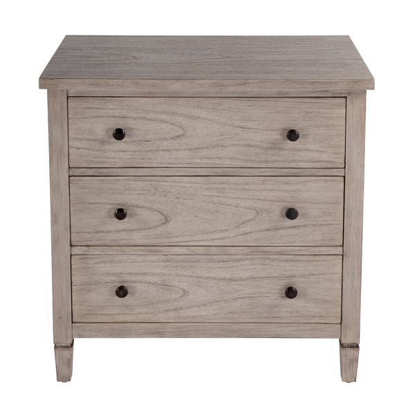 Butler Specialty Flagstaff 3-drawer Dresser With Elegant Desert Sand Finish And Classic Bronze Hardware For Storage Natural Mindi Wood,Mindi Veneer,Mdf 5726449-butler