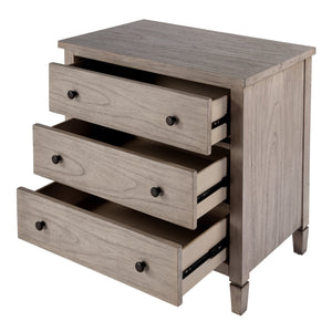 Butler Specialty Flagstaff 3-drawer Dresser With Elegant Desert Sand Finish And Classic Bronze Hardware For Storage Natural Mindi Wood,Mindi Veneer,Mdf 5726449-butler