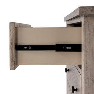 Butler Specialty Flagstaff 3-drawer Dresser With Elegant Desert Sand Finish And Classic Bronze Hardware For Storage Natural Mindi Wood,Mindi Veneer,Mdf 5726449-butler