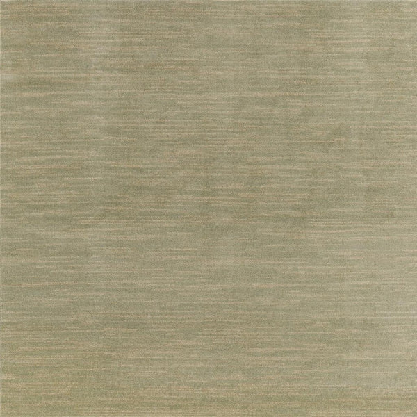 HomeRoots 7' Green and Gold Abstract Area Rug - Stylish Indoor/Outdoor Square Design, Easy Maintenance & Durable 572651