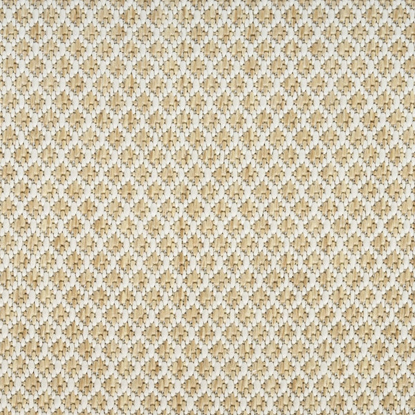 HomeRoots 8' X 10' Natural Geometric Area Rug - Stylish, Durable, Low-Maintenance Design for Indoor & Outdoor Use 572669