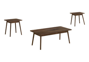 English Elm Table Set Three Piece Walnut Laminate Mid Century Modern Living Room Collection B2710P461900
