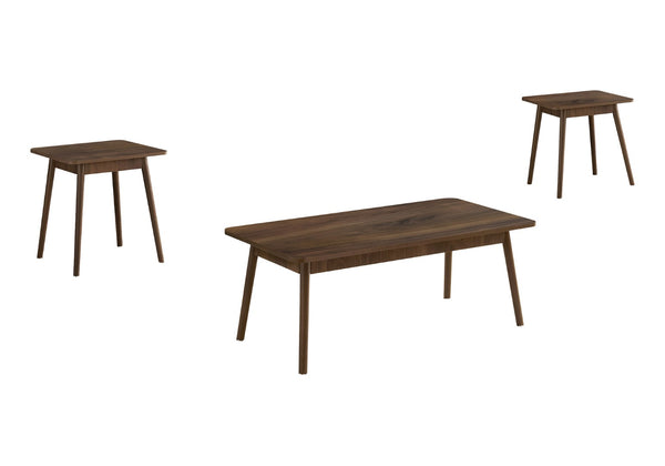English Elm Table Set Three Piece Walnut Laminate Mid Century Modern Living Room Collection B2710P461900