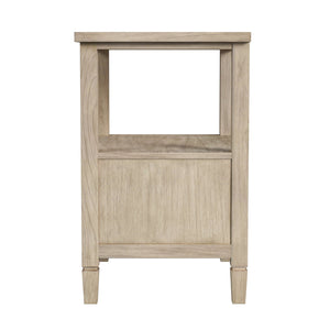 Butler Specialty Flagstaff 1-drawer Cane Nightstand With Elegant Desert Sand Finish And Classic Design, Perfect For Any Room Natural Mindi Wood,Mindi Veneer,Mdf,Cane 5727449-butler
