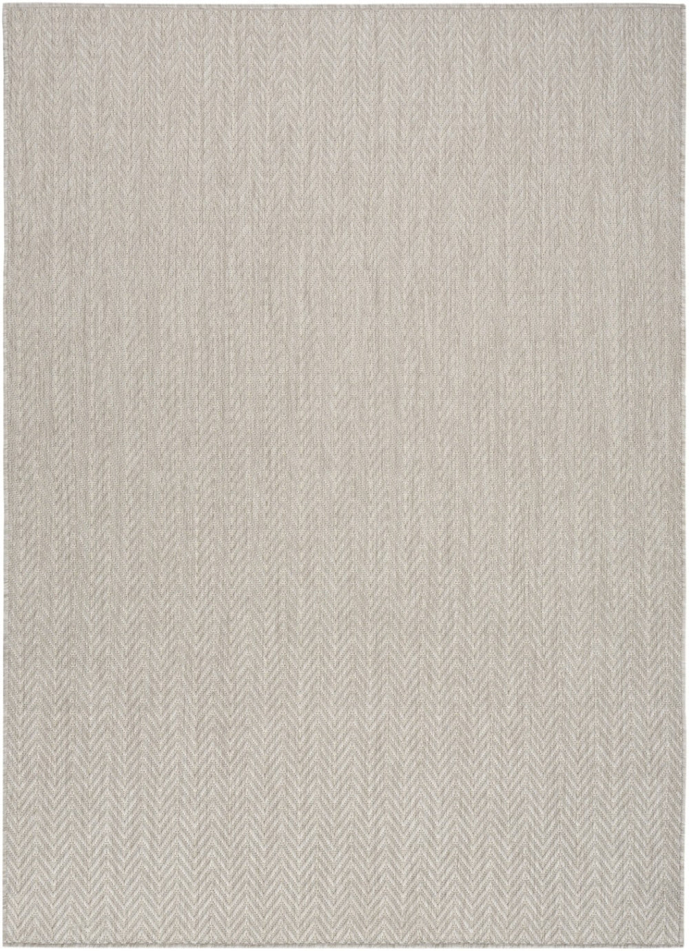 HomeRoots 6' Versatile Gray Geometric Area Rug for Indoor & Outdoor Use – Durable, Stylish, Easy to Clean! 572885