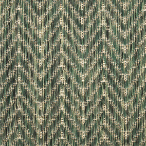 HomeRoots 6' Green Geometric Area Rug - Stylish Indoor/Outdoor Decor, Durable, Easy to Clean, Modern Design! 572886