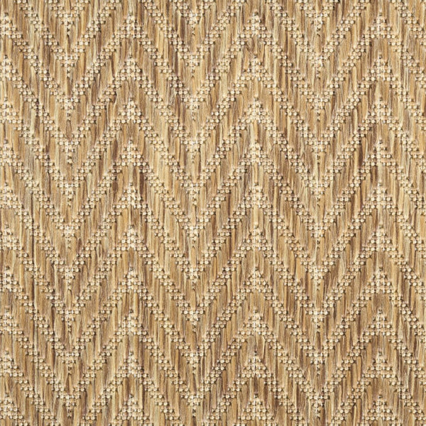 HomeRoots 6' Geometric Indoor Outdoor Area Rug - Stylish, Durable & Low-Maintenance for Any Space! 572887