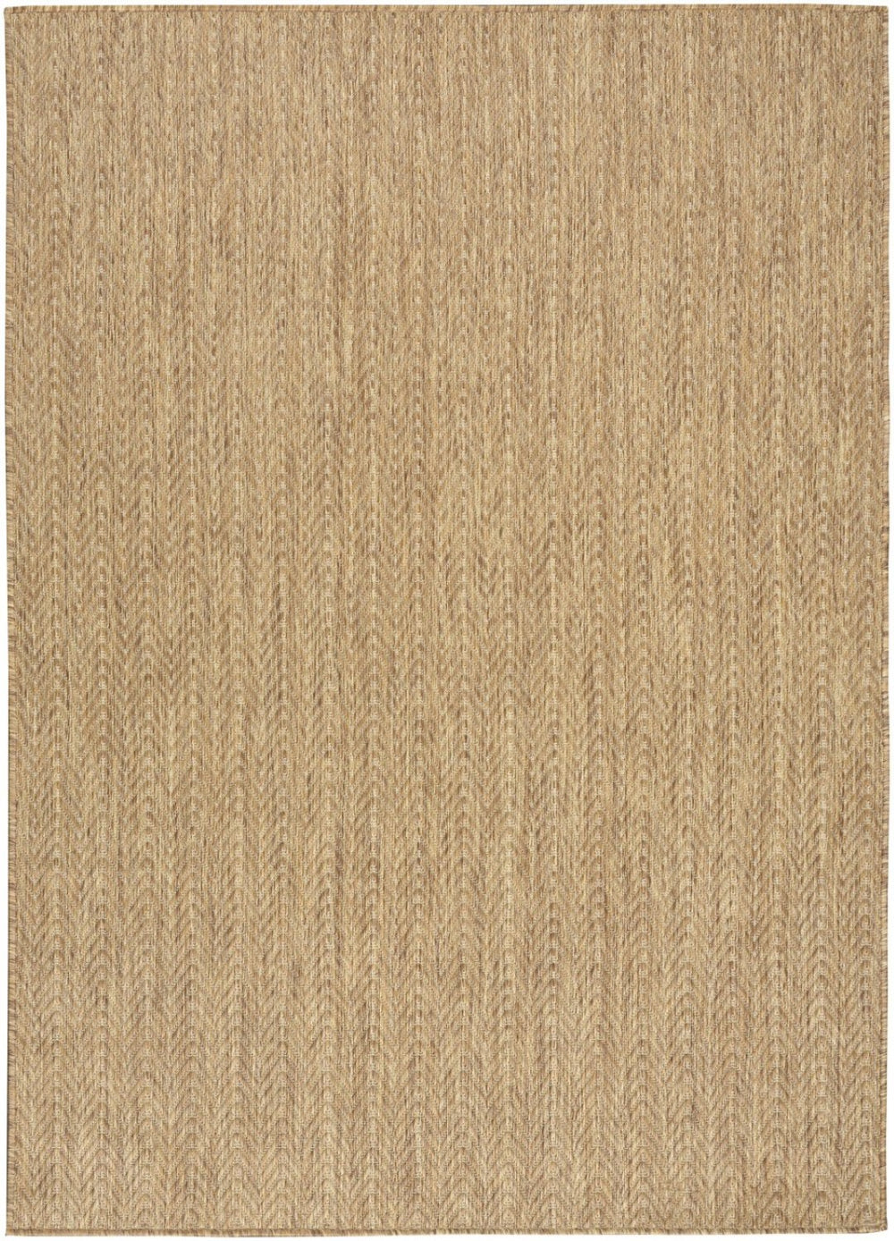 HomeRoots 6' Geometric Indoor Outdoor Area Rug - Stylish, Durable & Low-Maintenance for Any Space! 572887