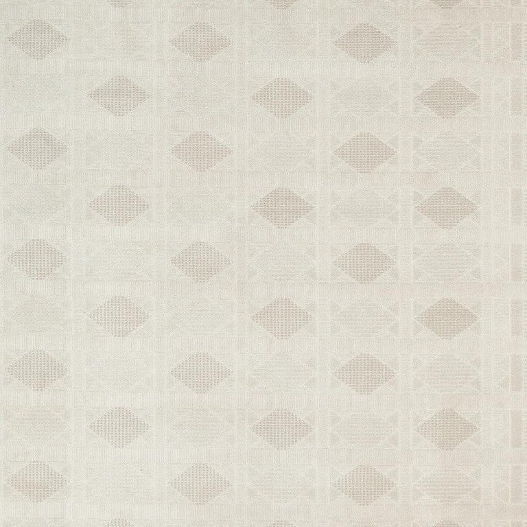 HomeRoots 8x10 Geometric Beige Polyester Area Rug Power Loomed for Living and Dining Rooms 572946