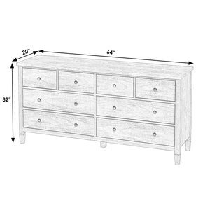 Flagstaff 8 Drawer Wood Dresser 5730432 Black Butler Specialty