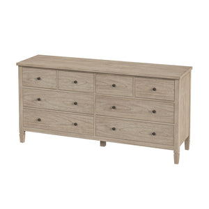 Butler Specialty Flagstaff 3-drawer Dresser With Elegant Desert Sand Finish And Classic Bronze Hardware For Storage Natural Mindi Wood,Mindi Veneer,Mdf 5730449-butler