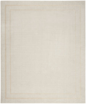 HomeRoots 7' Indoor Outdoor Area Rug in Elegant Ivory and Gold - Durable, Versatile, and Stylish for Any Space 573055