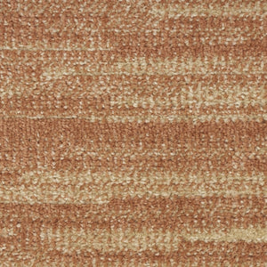 HomeRoots 8' X 10' Rust Abstract Area Rug - Versatile Indoor/Outdoor Design for Modern Spaces and Easy Care 573062