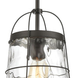 Azaria 9'' Wide 1-Light Mini Pendant - Oil Rubbed Bronze 57310/1 Elk Lighting