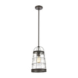 Azaria 9'' Wide 1-Light Mini Pendant - Oil Rubbed Bronze 57310/1 Elk Lighting