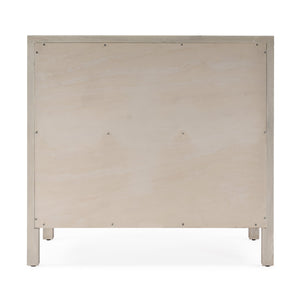 Butler Specialty Nora Elegant Wood 3 Drawer Chest - Timeless Design With Spacious Storage For Your Living Space Taupe Acacia Wood,Acacia Veneer,Mdf,Pine Wood And Antimony Metal Hardware 5731450-butler