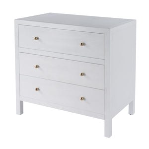 Nora 3 Drawer Wood Chest 5731477 White Butler Specialty