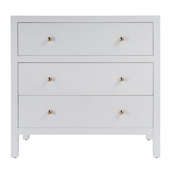 Nora 3 Drawer Wood Chest 5731477 White Butler Specialty