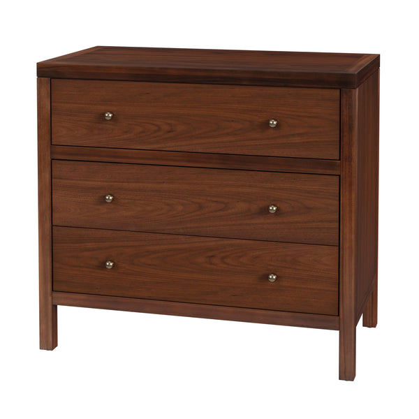 Butler Specialty Nora Elegant Wood 3 Drawer Chest - Timeless Design With Spacious Storage For Your Living Space Brown Acacia Wood,Acacia Veneer,Mdf,Pine Wood And Antimony Metal Hardware 5731489-butler
