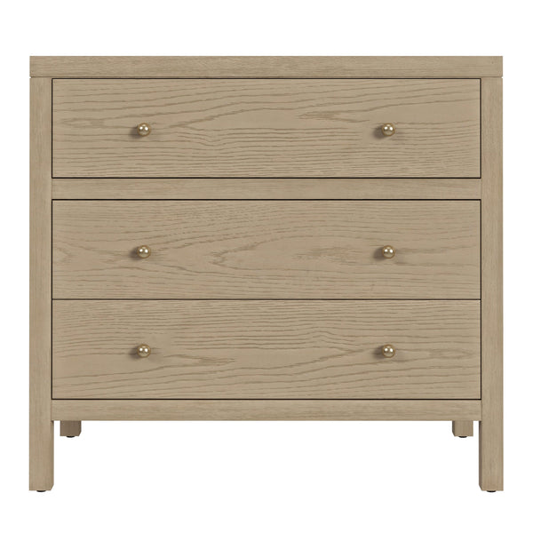 Butler Specialty Nora Elegant Wood 3 Drawer Chest - Timeless Design With Spacious Storage For Your Living Space Light Brown Acacia Wood,Acacia Veneer,Mdf,Pine Wood And Antimony Metal Hardware 5731492-butler