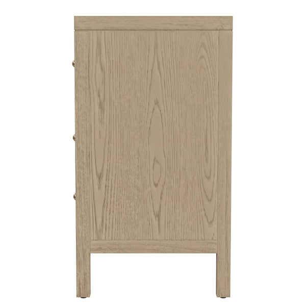 Butler Specialty Nora Elegant Wood 3 Drawer Chest - Timeless Design With Spacious Storage For Your Living Space Light Brown Acacia Wood,Acacia Veneer,Mdf,Pine Wood And Antimony Metal Hardware 5731492-butler