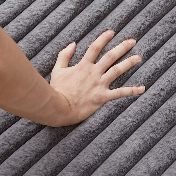 English Elm 87" Oversized Sectional Lounge Chaise – No Assembly, Cloud Plush Loveseat With 2 Footstools, Modern Comfort W834S00332