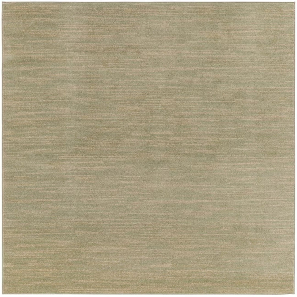 HomeRoots 9' Green and Gold Abstract Area Rug – Modern Geometric Design for Indoor & Outdoor Spaces, Durable & Stylish 573196